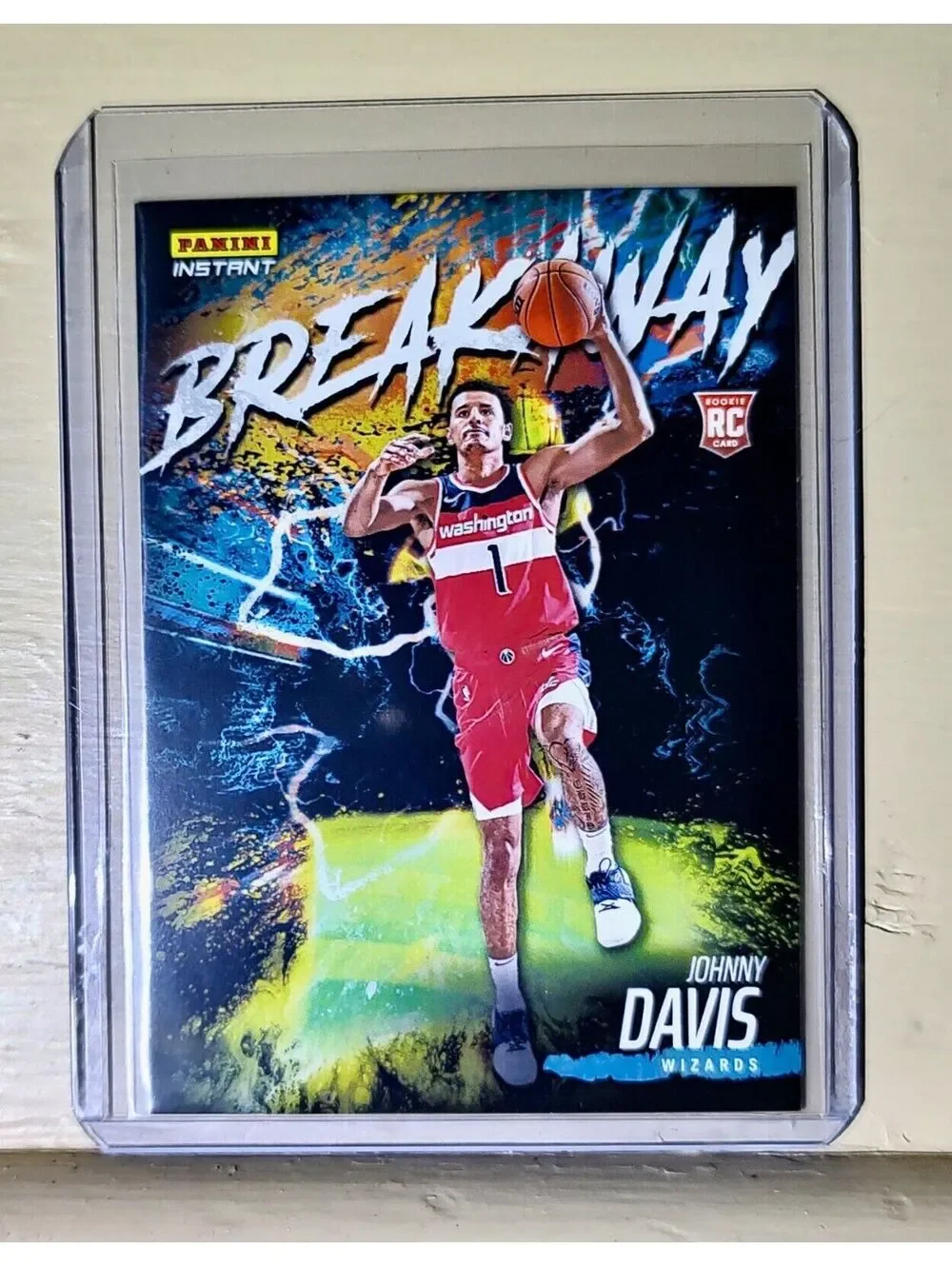 Johnny Davis 2022-23 Panini NBA Breakaway #12 Rookie Basketball Card 1/2304